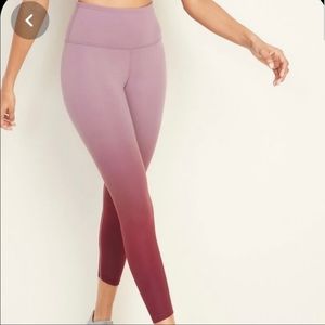 Old Navy 7/8 Elevate Ombre Leggings